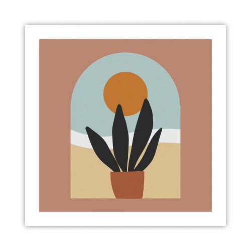 Plakat - Små glæder - 50x50 cm