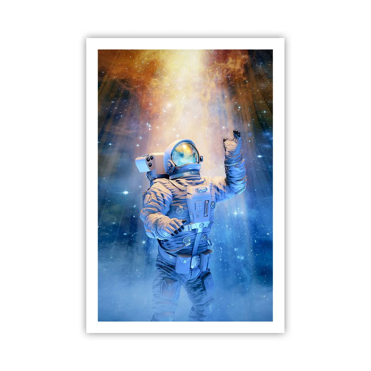 Plakat - Endelig på destinationen - 61x91 cm