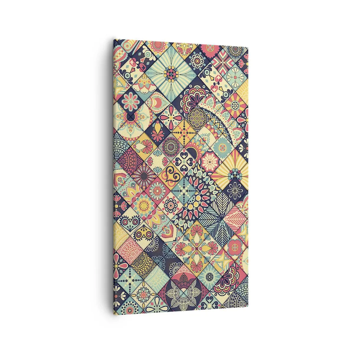 Lærredstryk - Billede på lærred - Marokkansk stemning - 55x100 cm