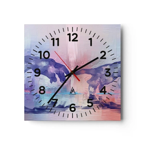 Vægur, Uret - Den guddommelige gnist af liv - 30x30 cm