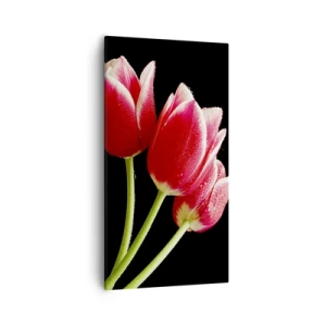 Lærredstryk - Billede på lærred - Løftet om ren kærlighed - 55x100 cm