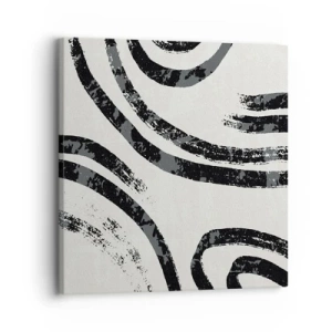 Lærredstryk - Billede på lærred - Halvt stoppet - 30x30 cm