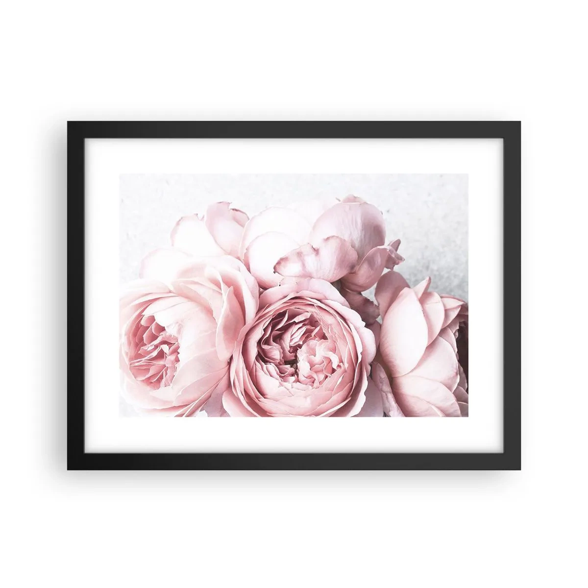 Plakat i sort ramme - For de romantiske - 40x30 cm