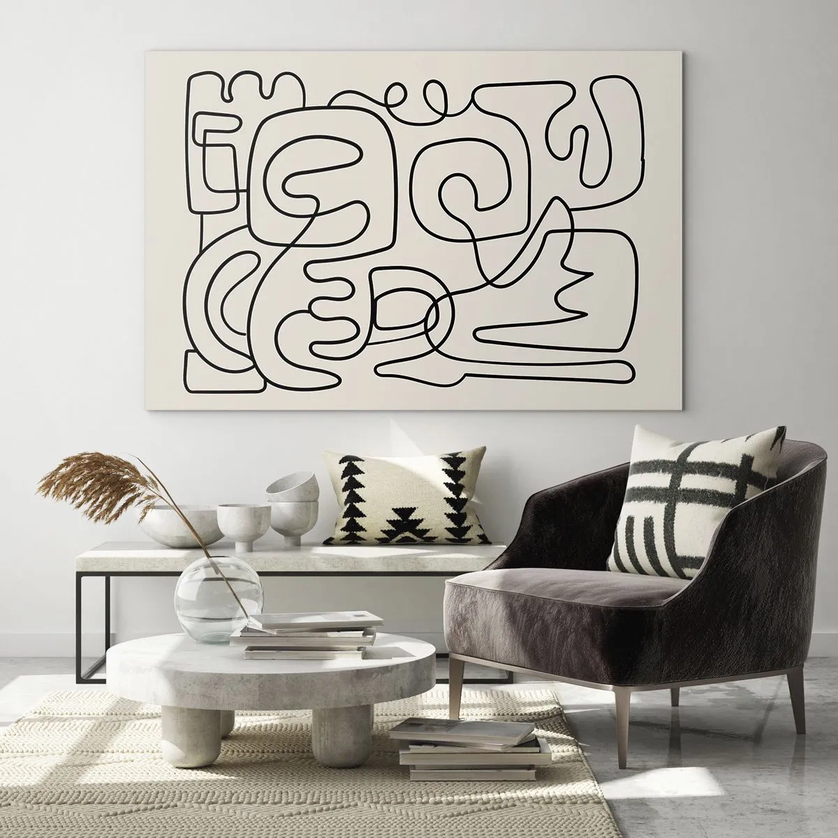 Billede på glas - På sporet - 120x80 cm