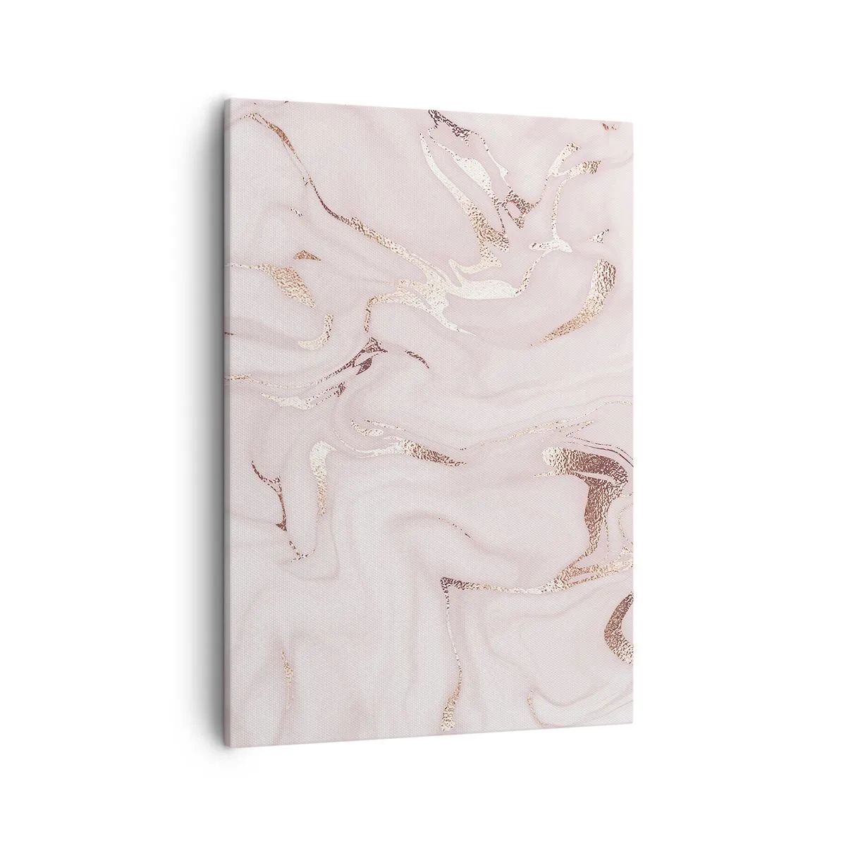 Lærredstryk - Billede på lærred - I et lyserødt tørklæde - 50x70 cm