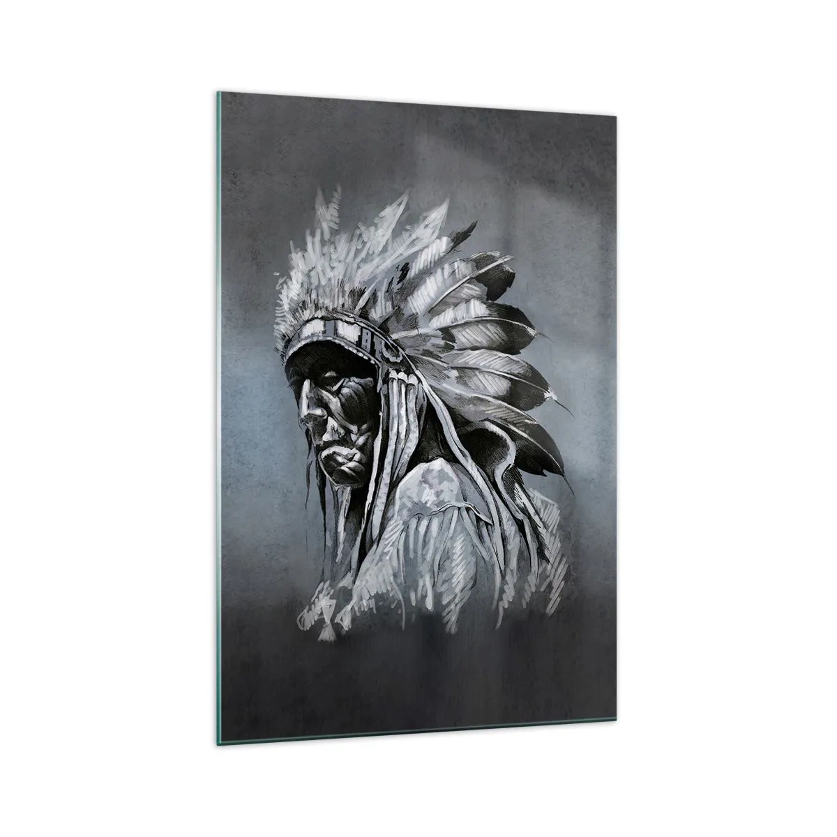 Billede på glas - Tilbage til rødderne - 70x100 cm