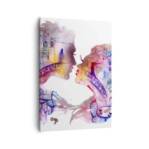 Lærredstryk - Billede på lærred - Sukkenes hemmelige bro - 50x70 cm