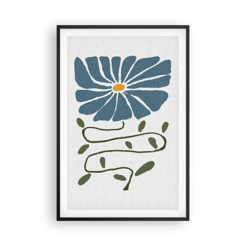 Plakat i sort ramme - Fra kvist til blomst - 61x91 cm