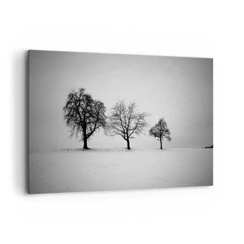 Lærredstryk - Billede på lærred - Hvad drømmer de om? - 120x80 cm
