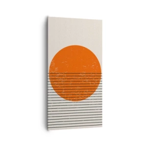 Lærredstryk - Billede på lærred - Altid solen - 65x120 cm