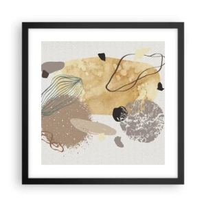 Plakat i sort ramme - Anvendt plumkologi - 40x40 cm