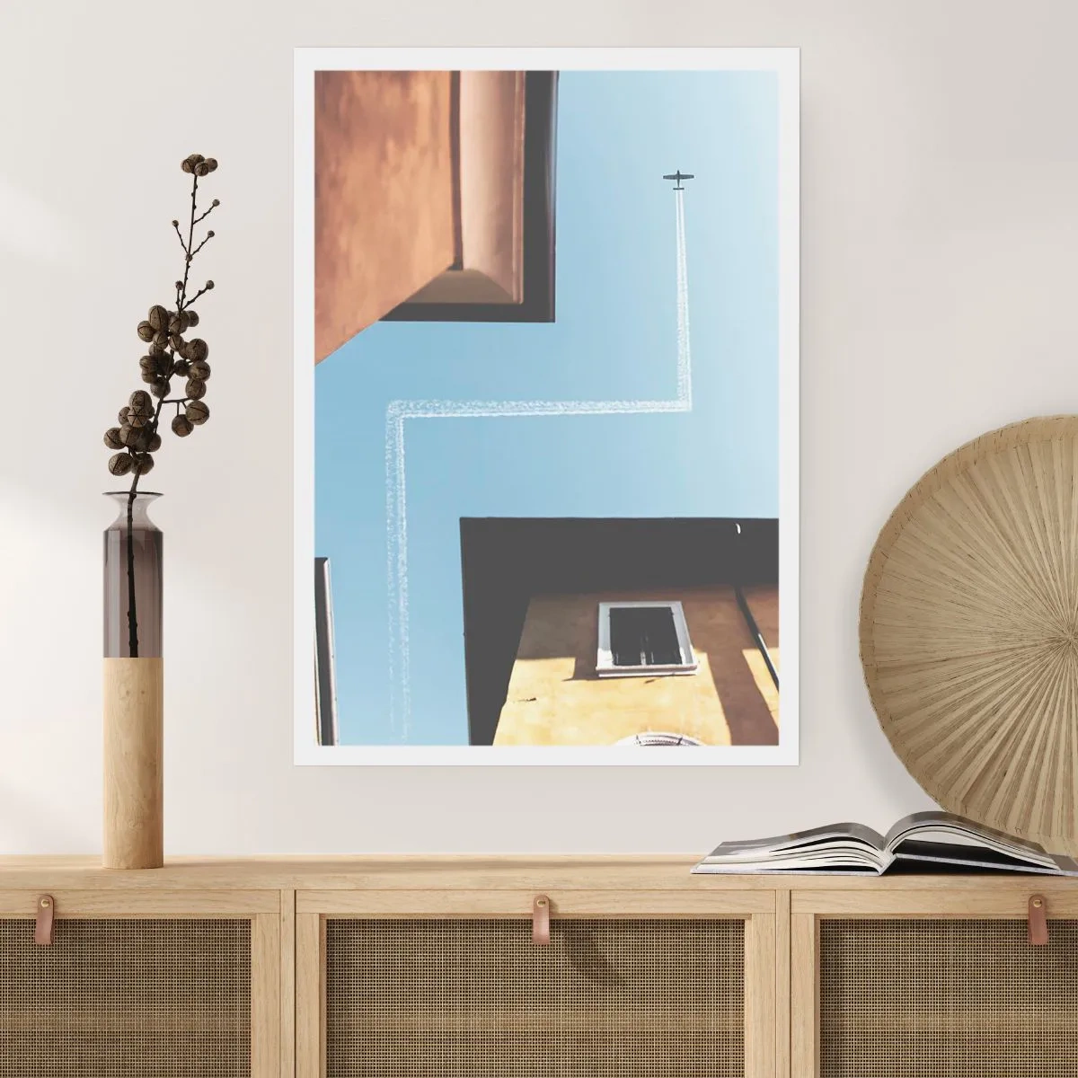 Plakat - Over den urbane labyrint - 40x50 cm