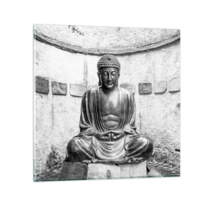 Billede på glas - Ved fredens kilde - 70x70 cm