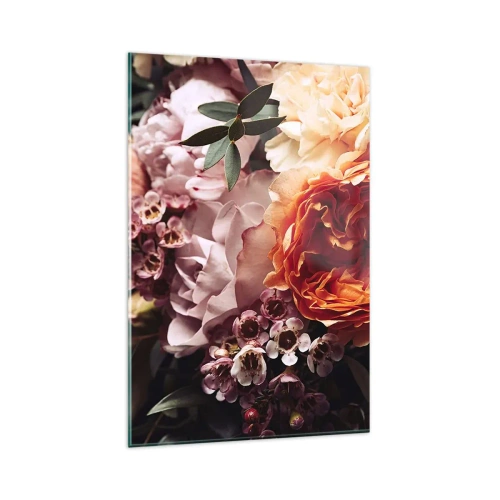 Billede på glas - Indhyllet i skønhed - 80x120 cm