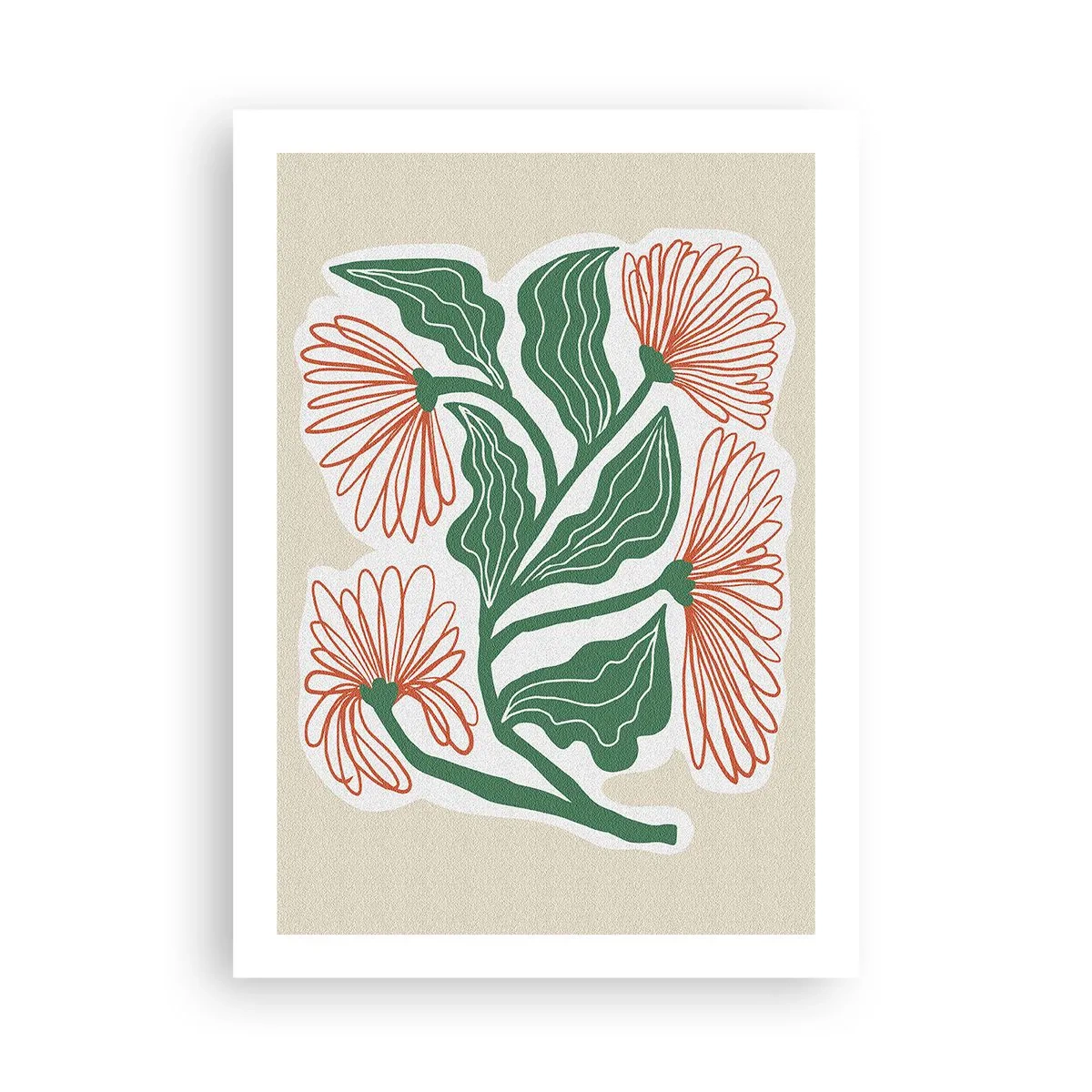 Plakat - Folkeligt og moderne - 50x70 cm