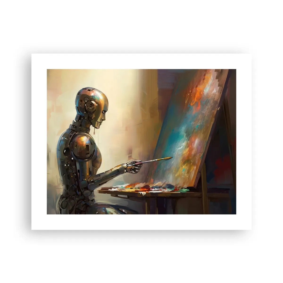 Plakat - Fremtidens kunst - 50x40 cm