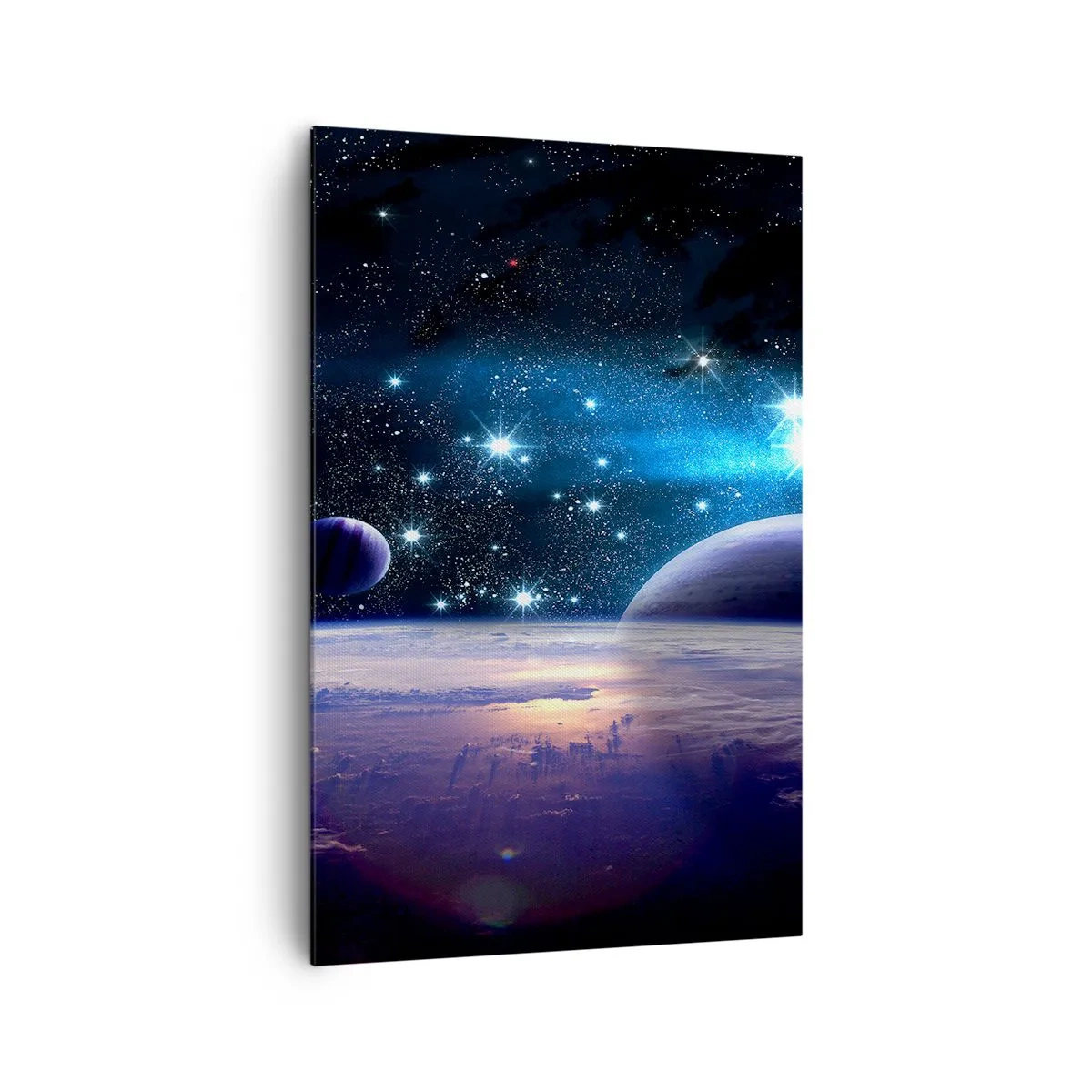 Lærredstryk - Billede på lærred - Er du stadig alene? - 80x120 cm