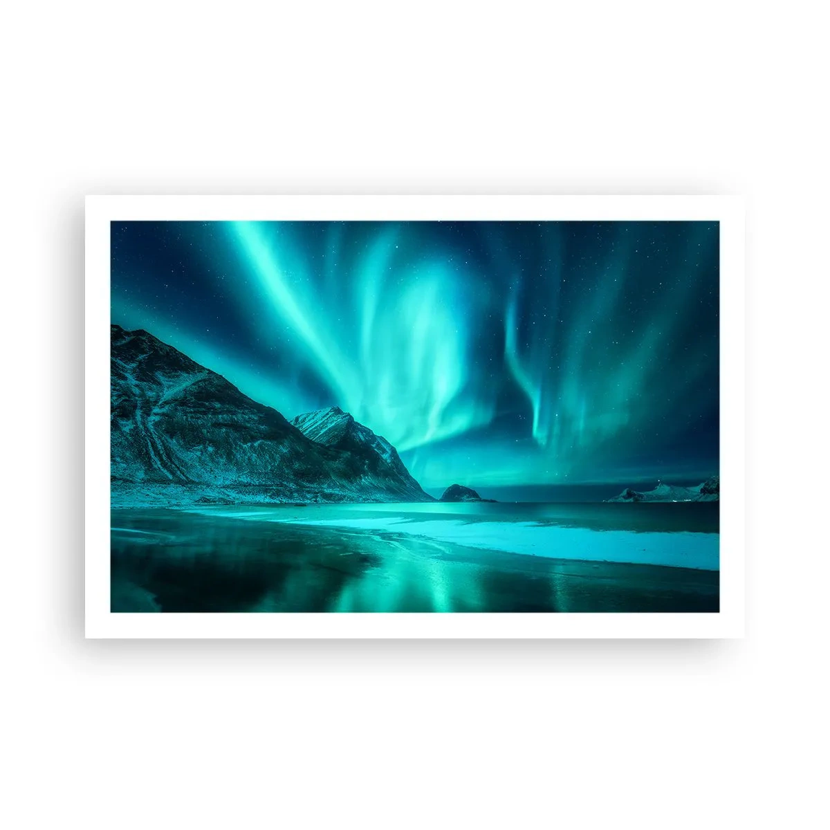 Plakat - Nordens vidundere - 91x61 cm