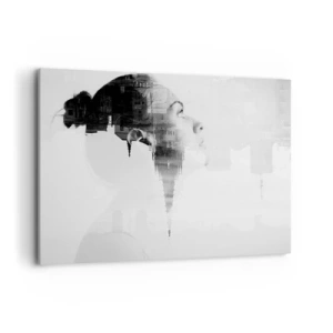 Lærredstryk - Billede på lærred - På begge sider af glasset - 100x70 cm