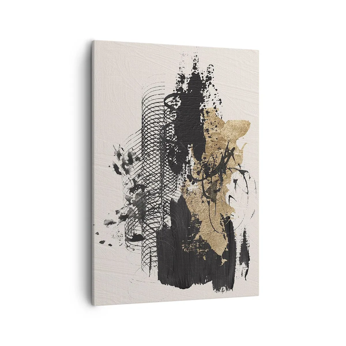 Lærredstryk - Billede på lærred - Komposition med lidenskab - 50x70 cm