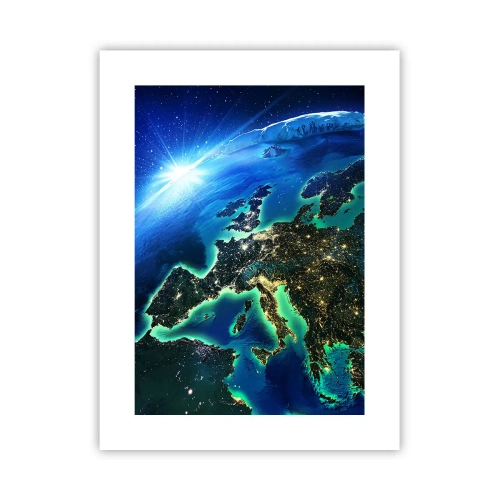 Plakat - Et funklende Europa - 30x40 cm