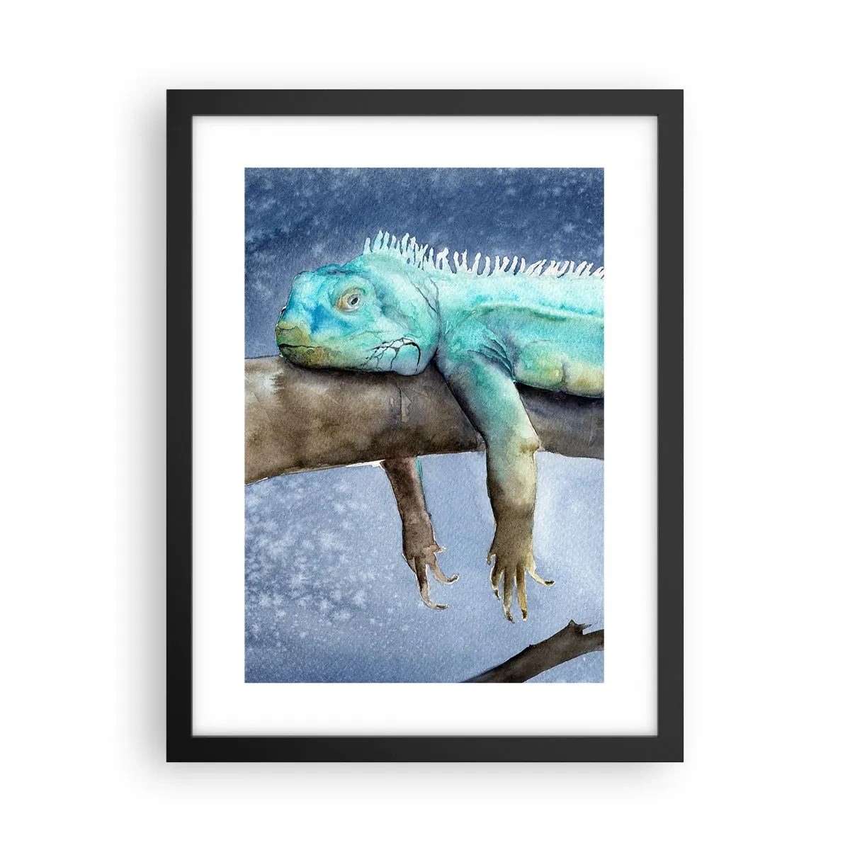 Plakat i sort ramme - Det er godt! - 30x40 cm