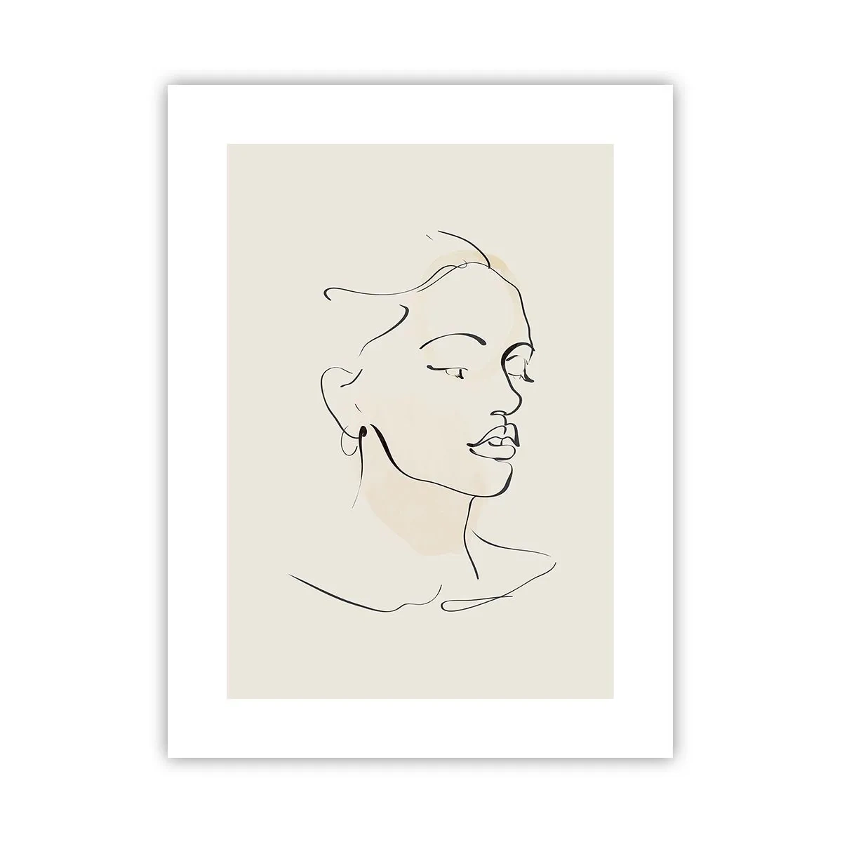 Plakat - En bestemt linje - 30x40 cm