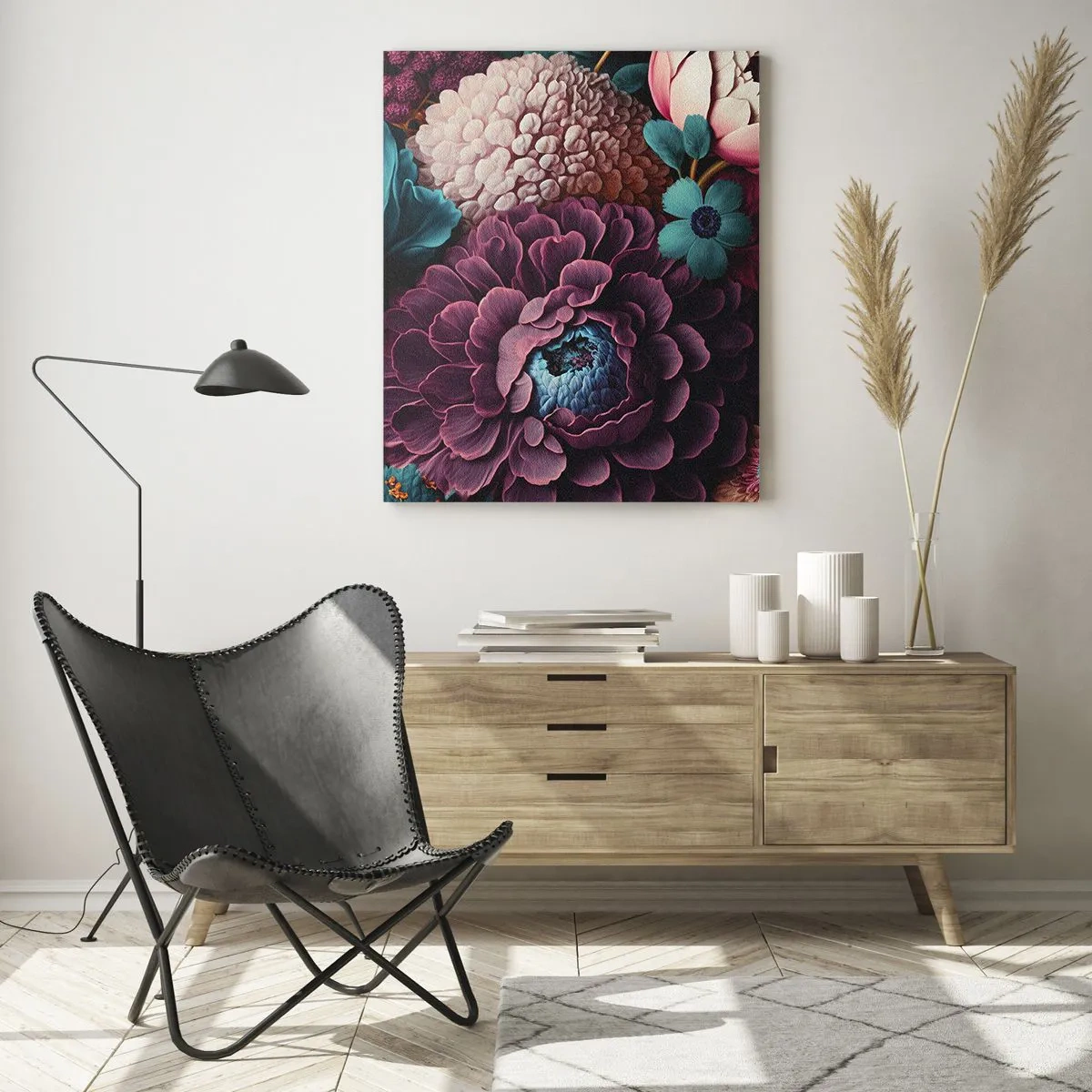 Billede på glas - Natur i overflod - 50x70 cm