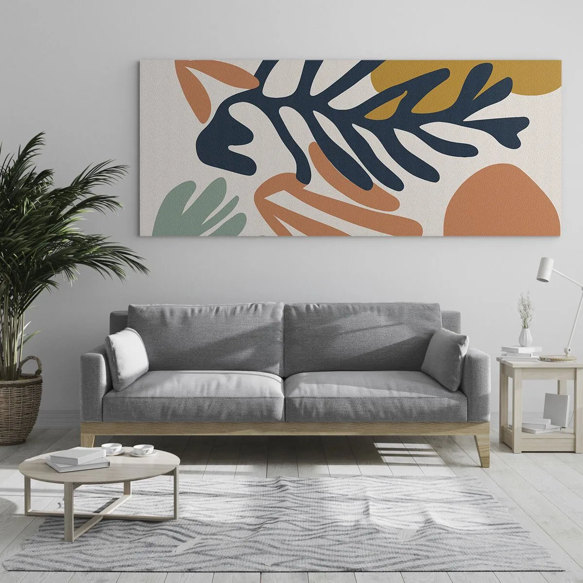 Billede på glas - Koralhav - 90x30 cm
