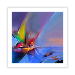 Plakat - Propeller som en fugl - 50x50 cm