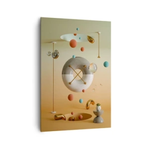 Lærredstryk - Billede på lærred - Alt kan ske - 70x100 cm