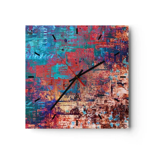 Vægur, Uret - Hukommelse og glemsel - 30x30 cm