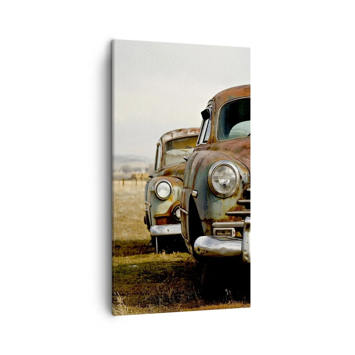 Lærredstryk - Billede på lærred - Et velfortjent hvil - 45x80 cm