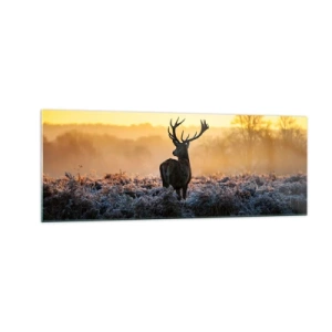 Billede på glas - Kronet på sine godser - 140x50 cm