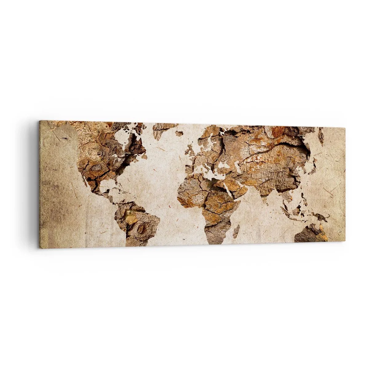 Lærredstryk - Billede på lærred - Opdagelse af verden - 140x50 cm
