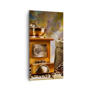 Lærredstryk - Billede på lærred - Kornets knitren, møllens klirren - 65x120 cm