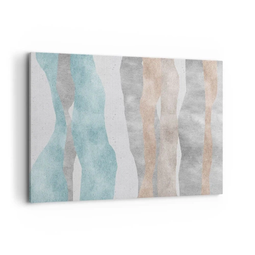 Lærredstryk - Billede på lærred - En undersøgelse af intimitet - 120x80 cm