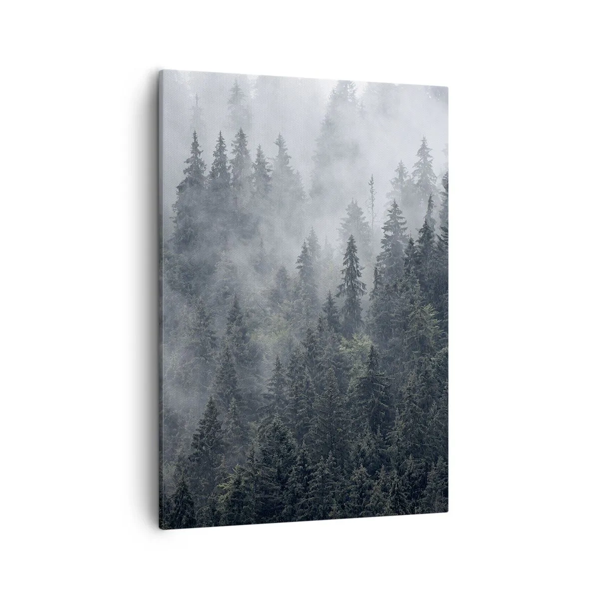 Lærredstryk - Billede på lærred - Skovens daggry - 50x70 cm