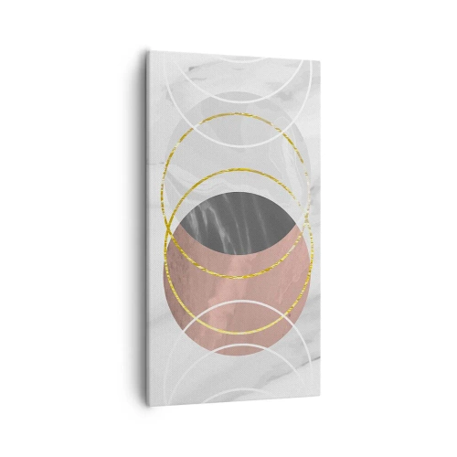 Lærredstryk - Billede på lærred - Sfærernes musik - 55x100 cm