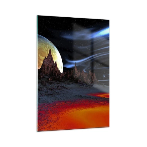 Billede på glas - En ukendt verden - 50x70 cm