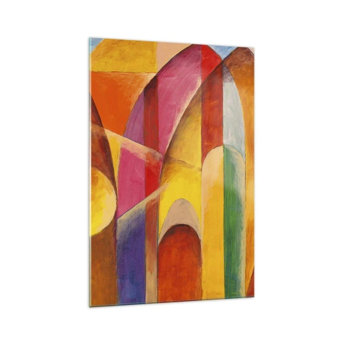 Billede på glas - Solens katedral - 70x100 cm