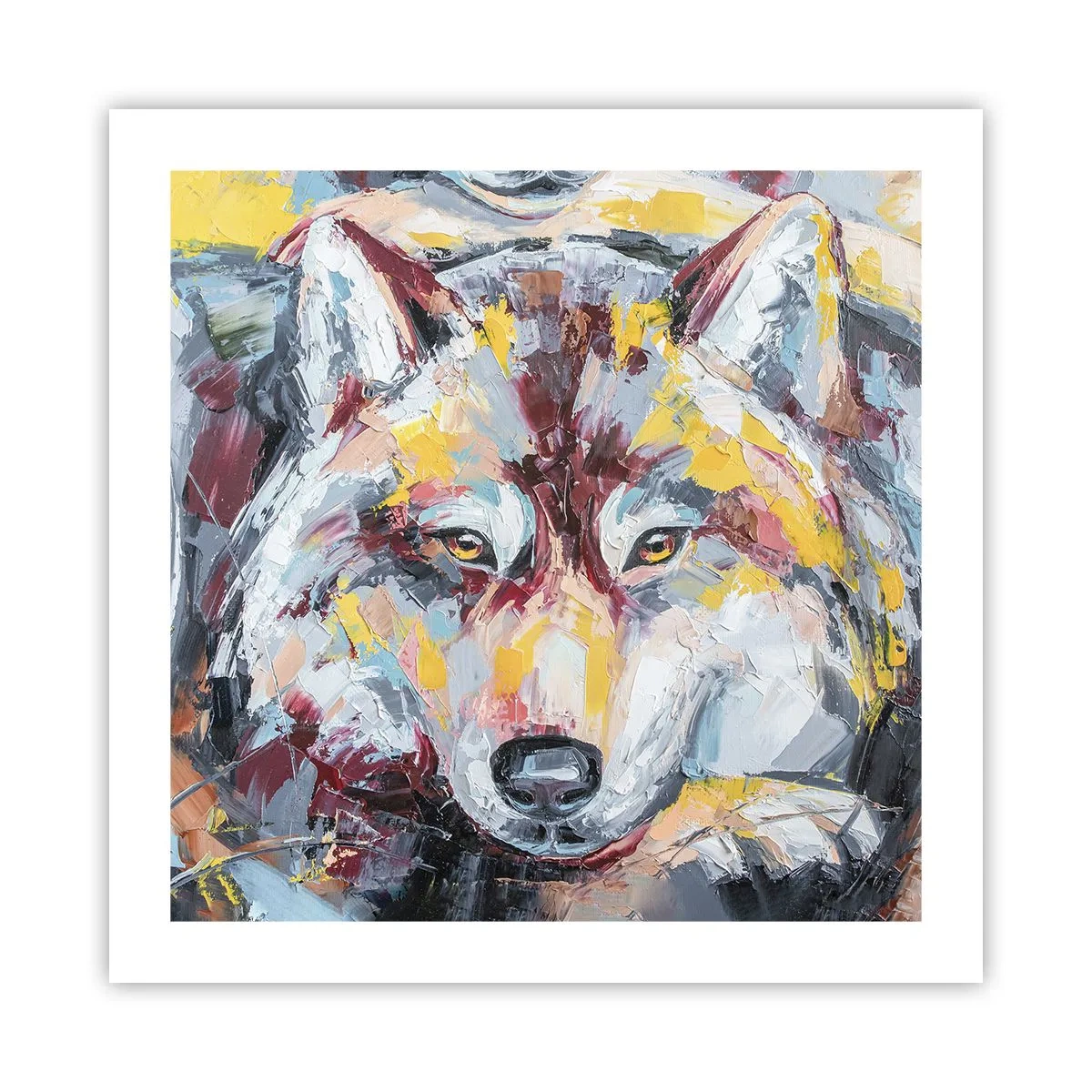 Plakat - Fred blandt kære - 50x50 cm