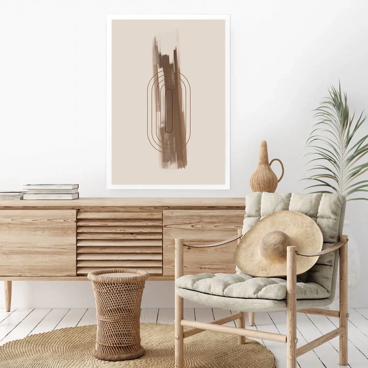 Plakat - Et pust af gråvejr - 50x70 cm