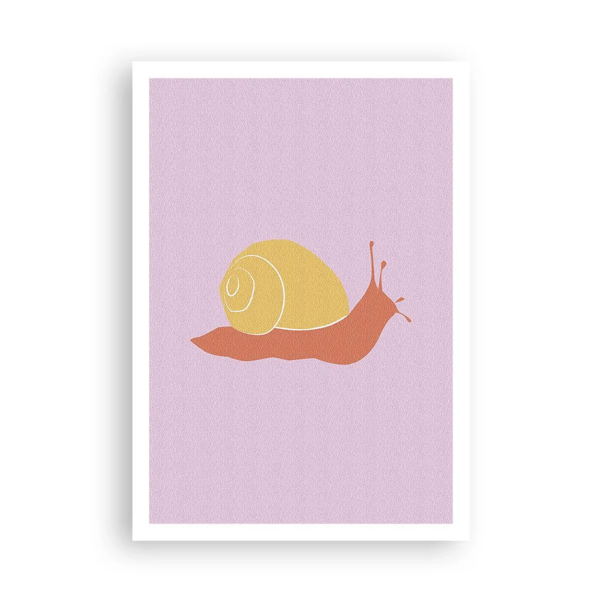 Plakat - Der er ingen hastværk - 70x100 cm