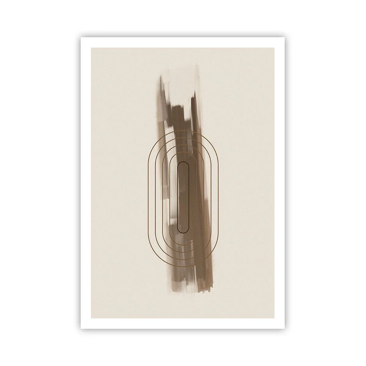 Plakat - Et pust af gråvejr - 70x100 cm