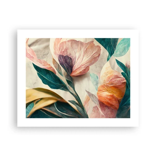 Plakat - Blomster på de sydlige øer - 50x40 cm