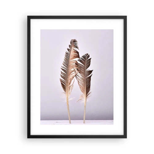 Plakat i sort ramme - Mod intetheden - 40x50 cm