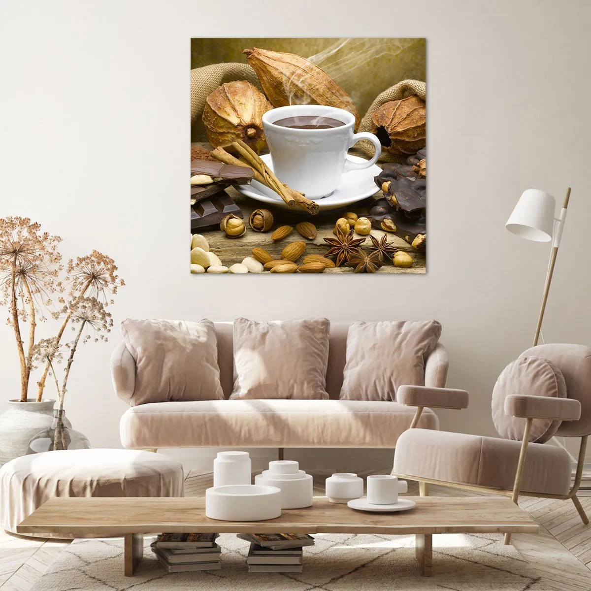 Lærredstryk - Billede på lærred - For spændingssøgende - 60x60 cm