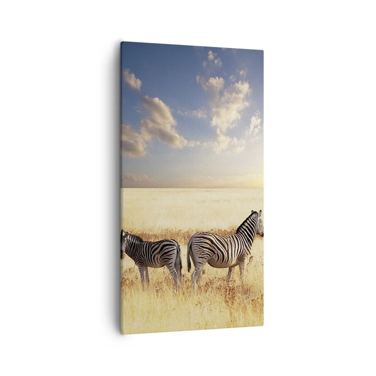 Lærredstryk - Billede på lærred - Gå væk, forstyrr ikke freden - 55x100 cm