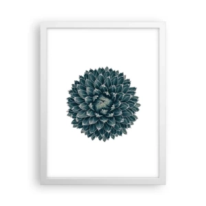 Plakat i hvid ramme - Ørkenstjerne - 30x40 cm